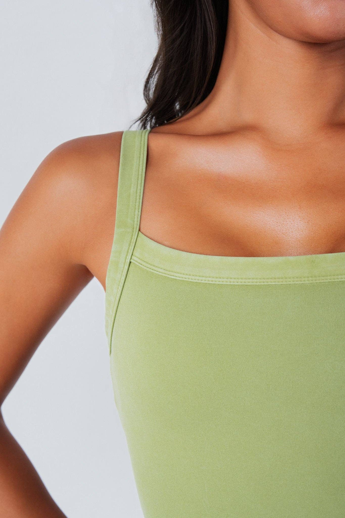 Cloud II™ Square Tank - Palm Leaf Washed