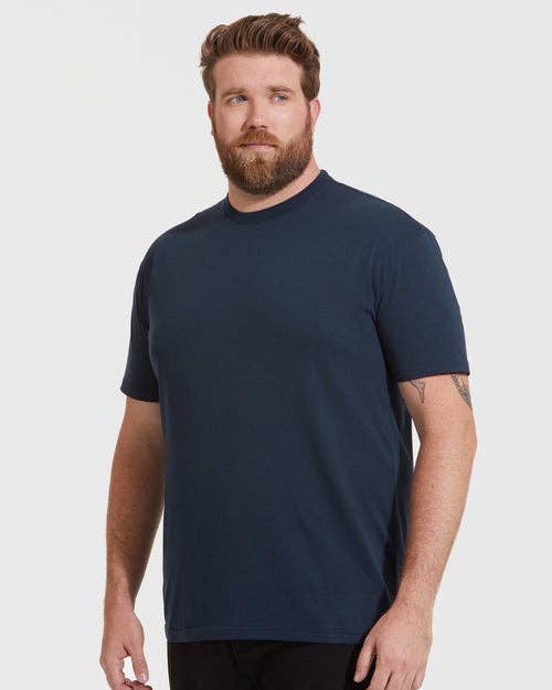 Short Sleeve T-Shirt | Crew Neck | Navy
