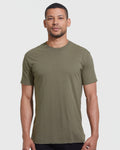 Short Sleeve T-Shirt | Crew Neck | Military Green