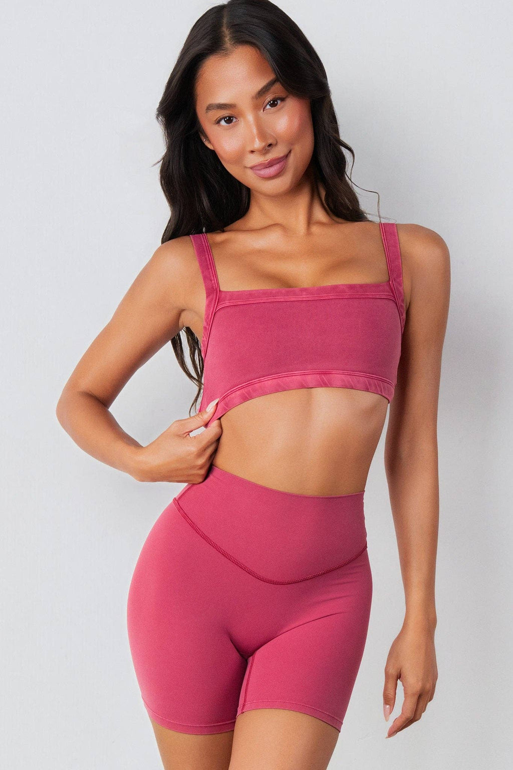 Cloud II™ Square Bra - Passionfruit Washed