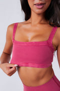 Cloud II™ Square Bra - Passionfruit Washed