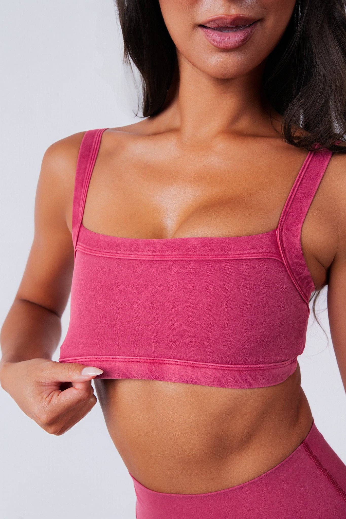 Cloud II™ Square Bra - Passionfruit Washed