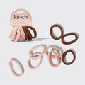 Rosewood Recycled Seamless Hair Elastics