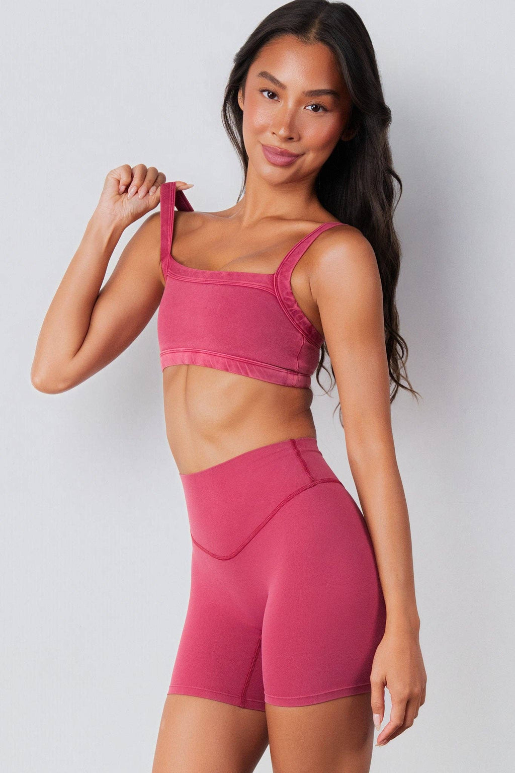 Cloud II™ Square Bra - Passionfruit Washed