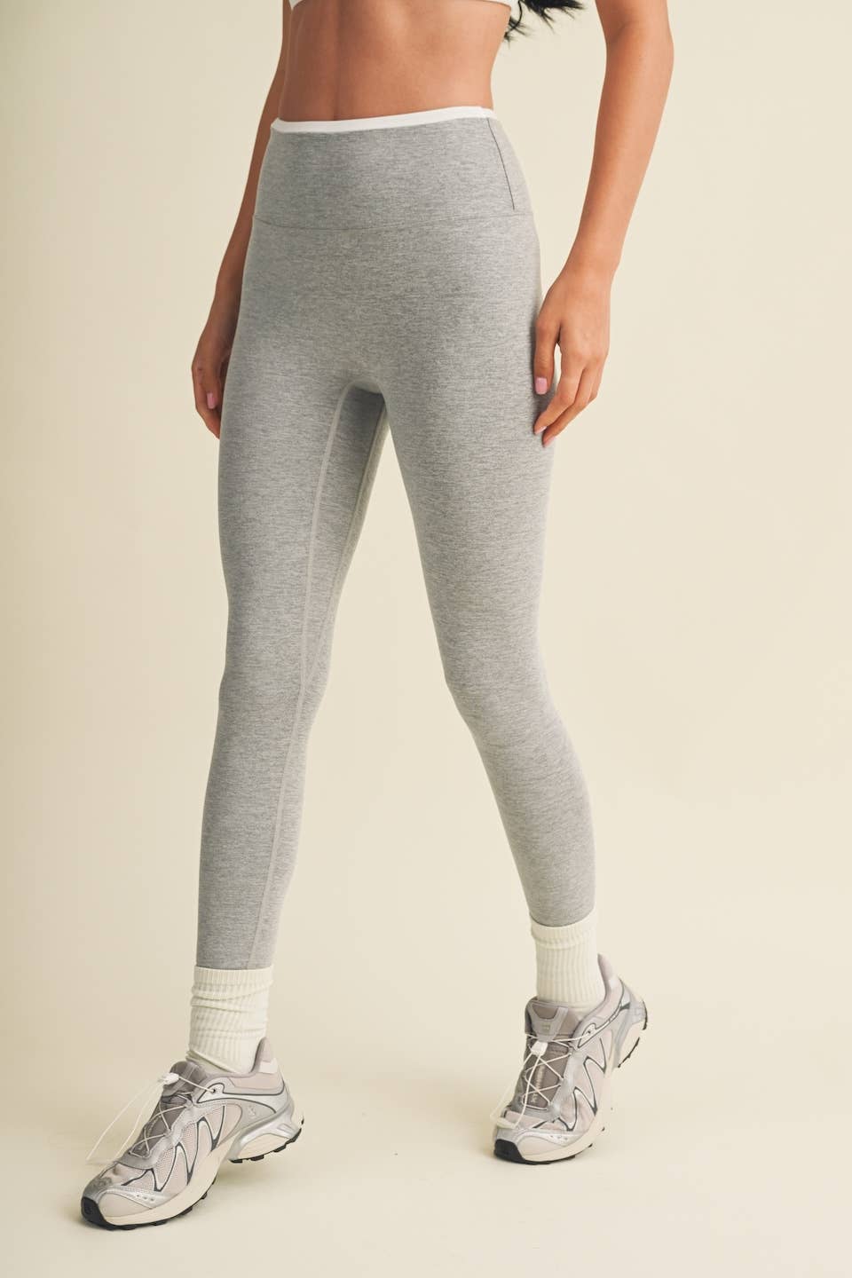 Contrast Binding Legging