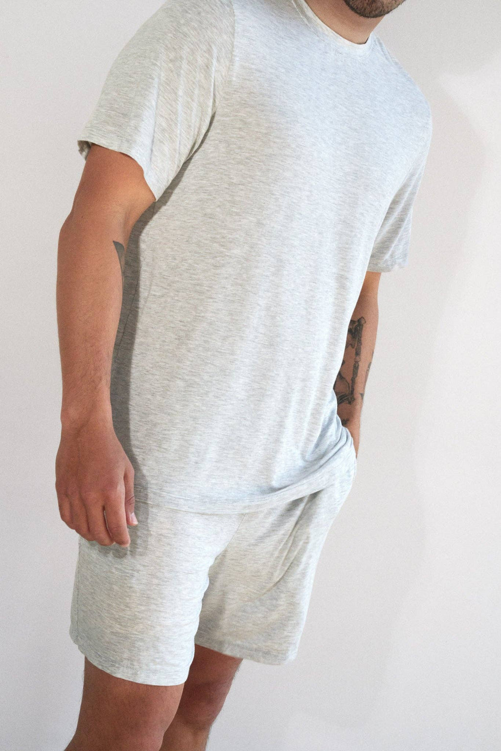 Vitality Float Uni Basic Tee - Stone Marl