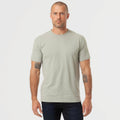 Slate Green Short Sleeve Crew Neck Tee