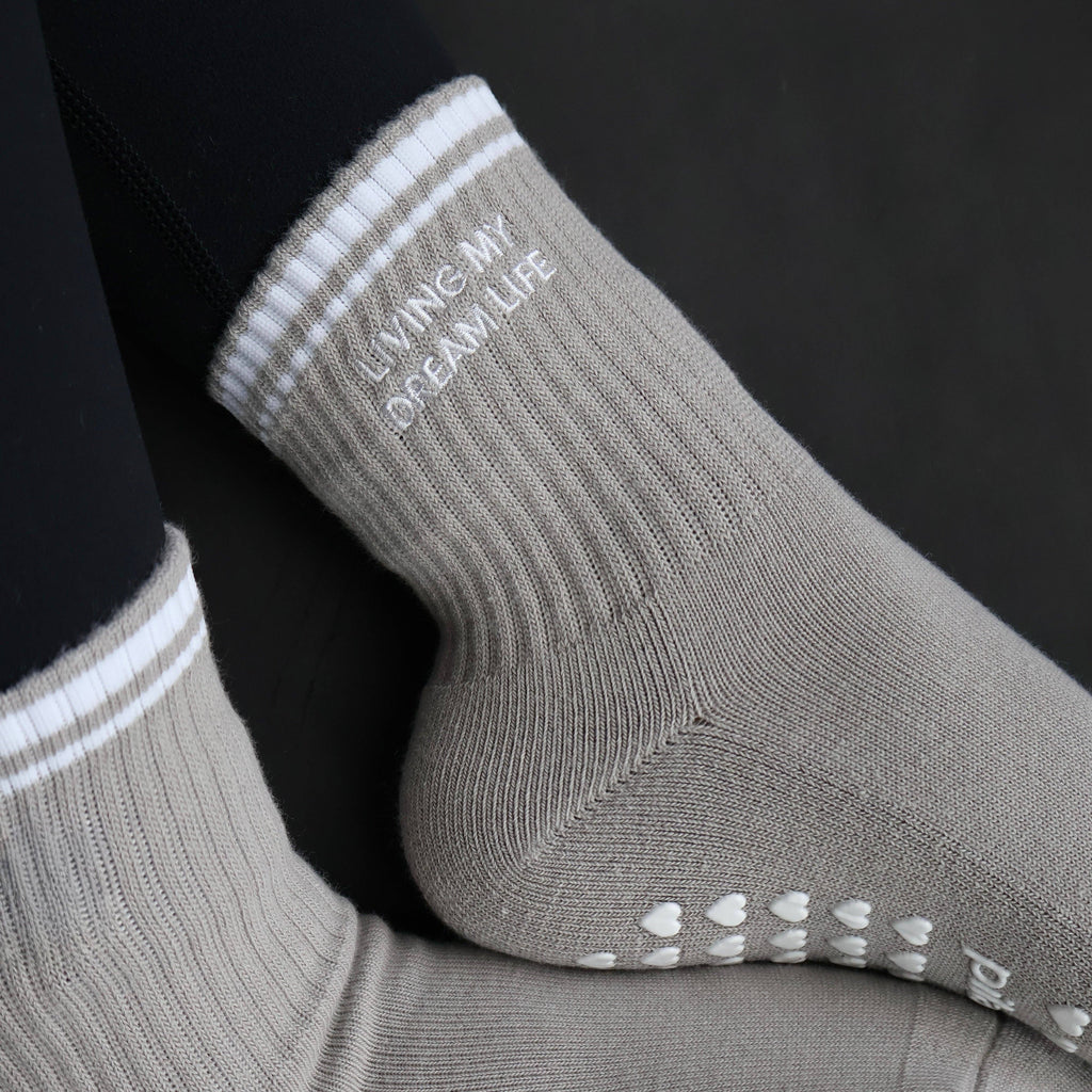 Living My Dream Life Grip Socks