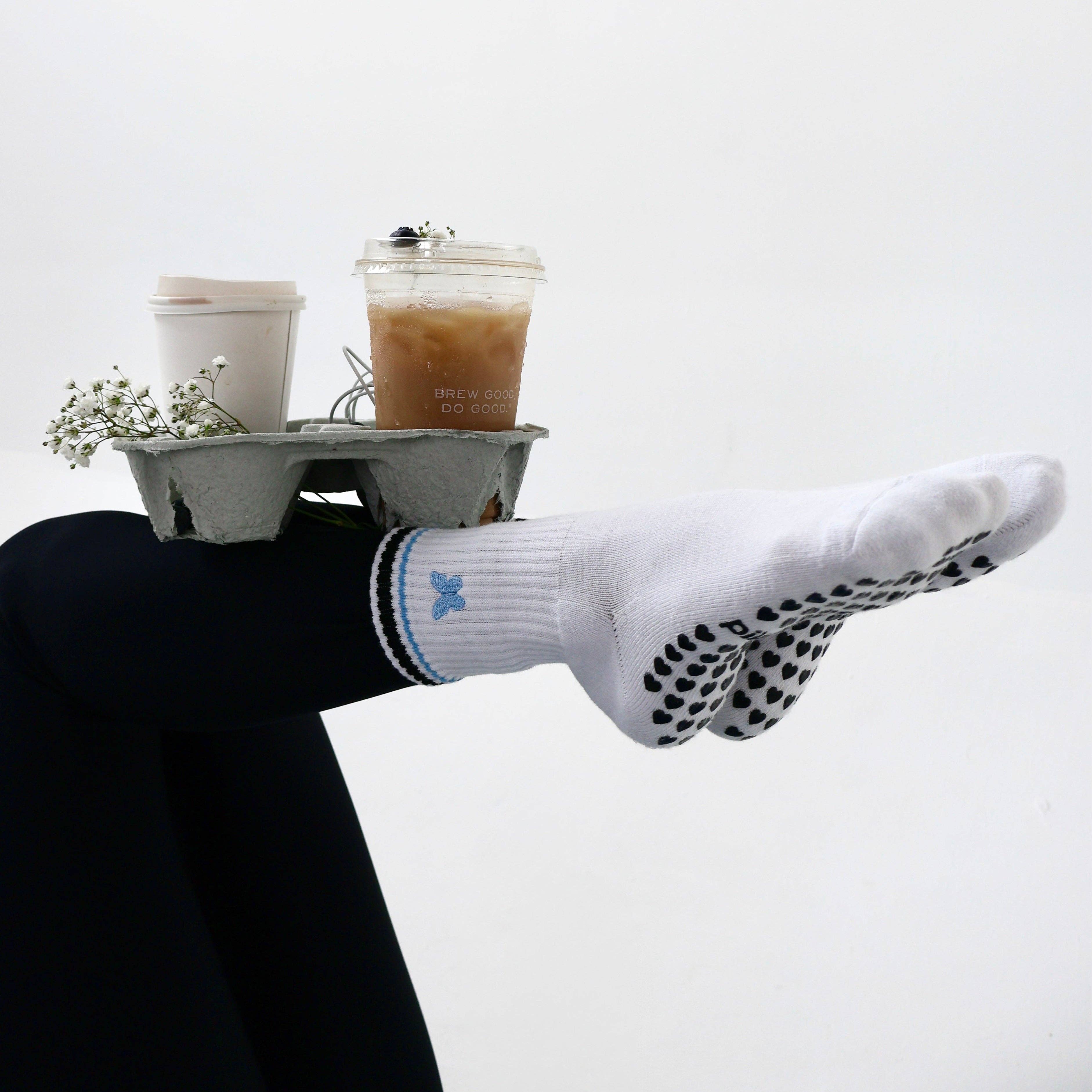 PILA Butterfly Grip Sock