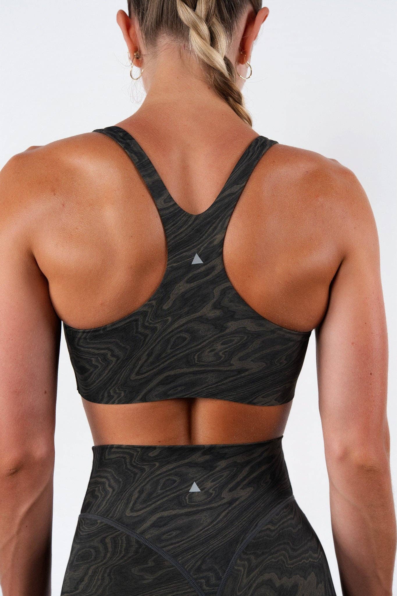 Vitality Pulse® Zip Bra - Woodgrain