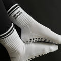 Hot Girls Do PILATES Socks - White/Black