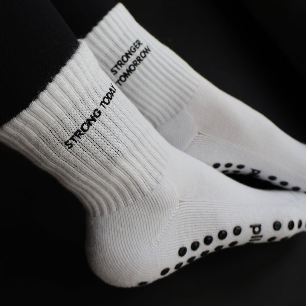 Strong Today, Stronger Tomorrow Grip Socks