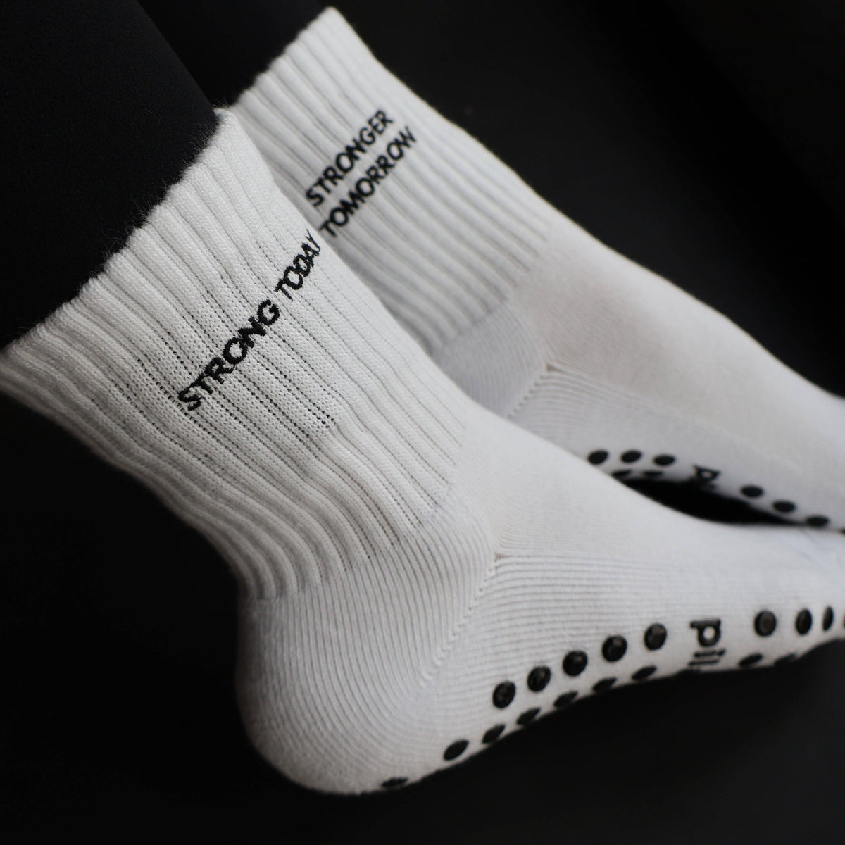 Strong Today, Stronger Tomorrow Grip Socks
