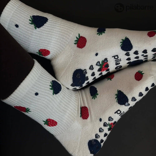 Berries & Cream Grip Socks