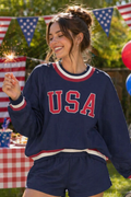 USA Mockneck/Shorts Set