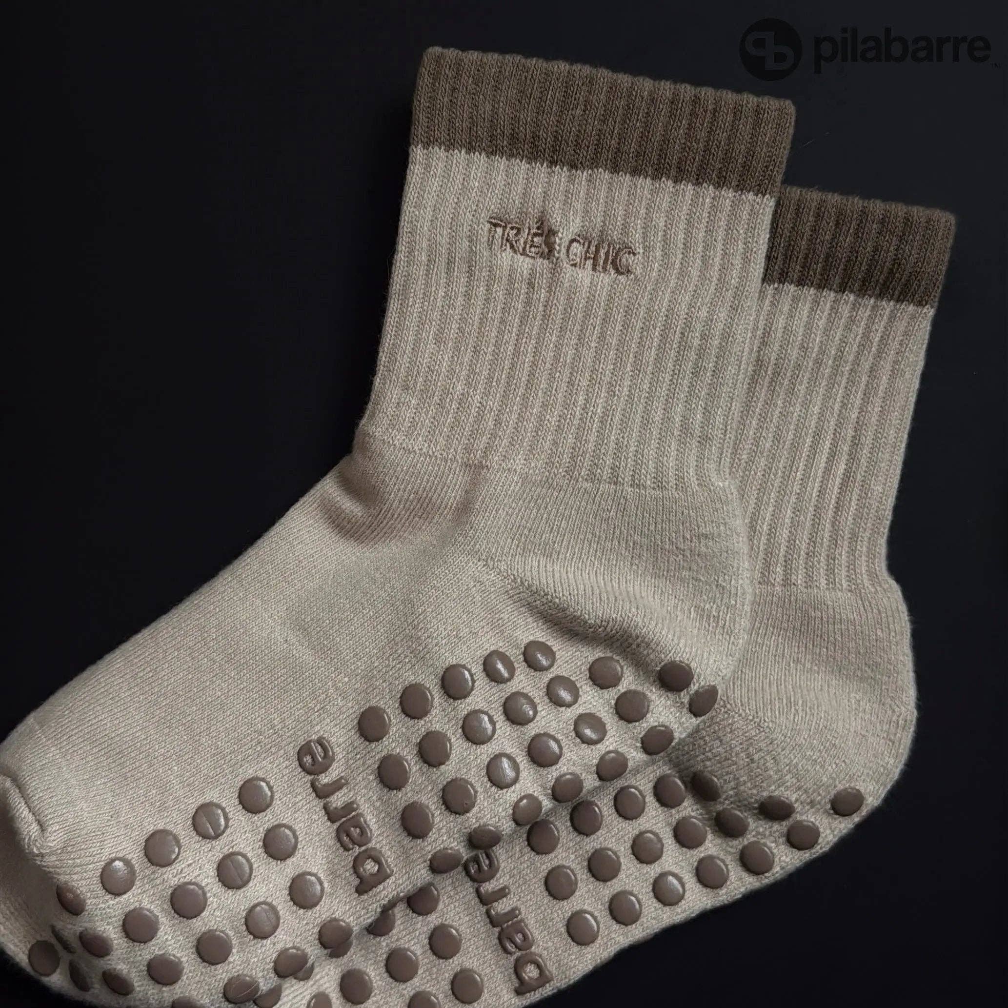 Tres Chic Grip Socks