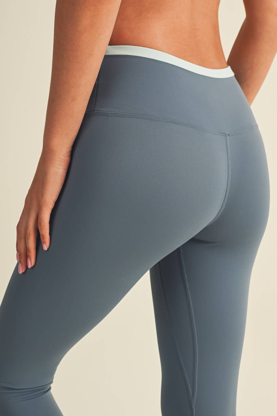 Contrast Binding Legging