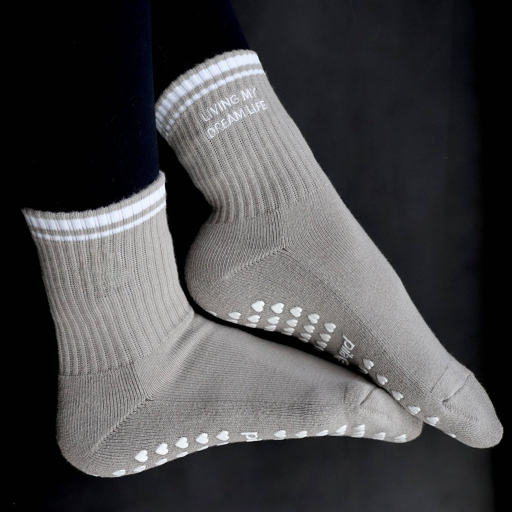 Living My Dream Life Grip Socks