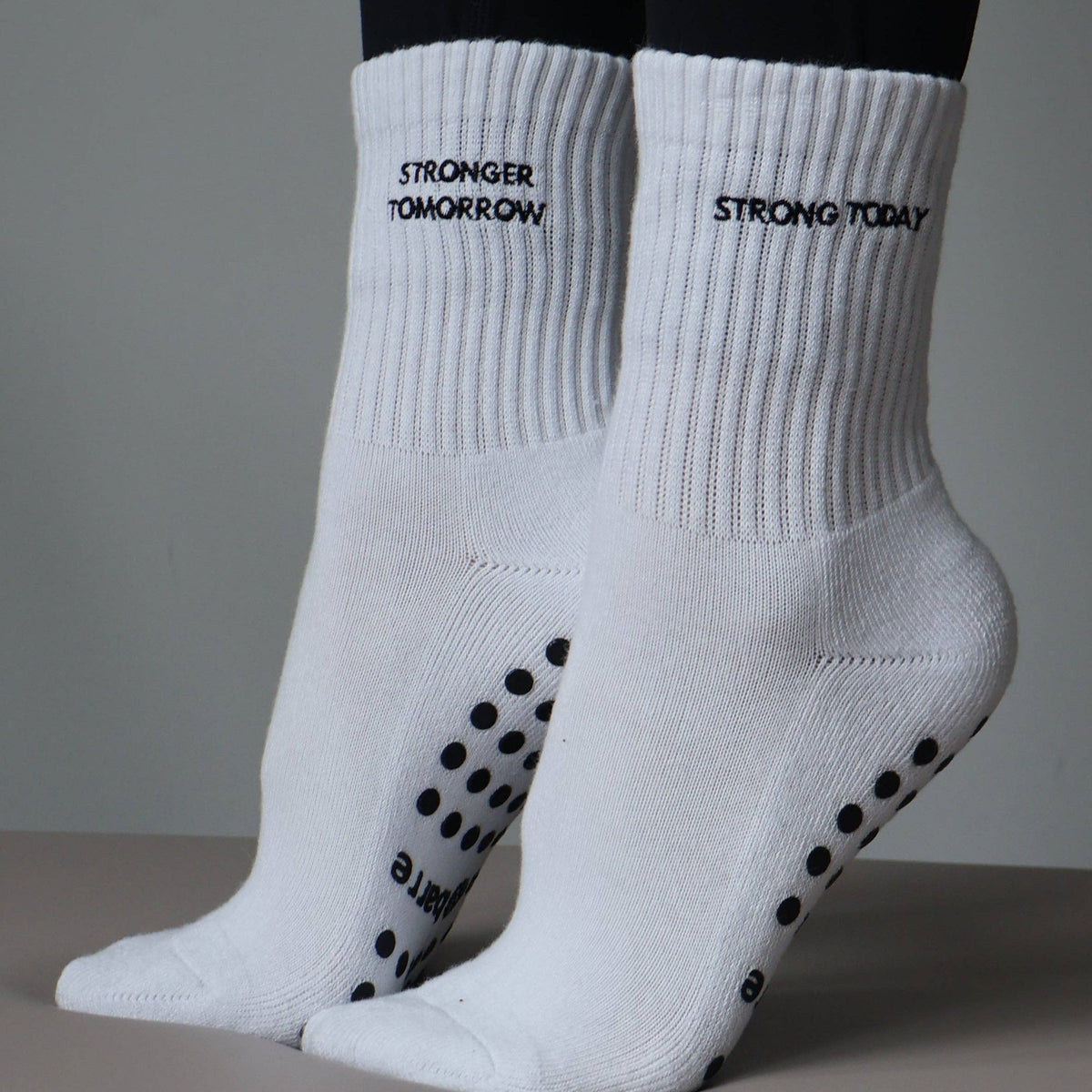 Strong Today, Stronger Tomorrow Grip Socks