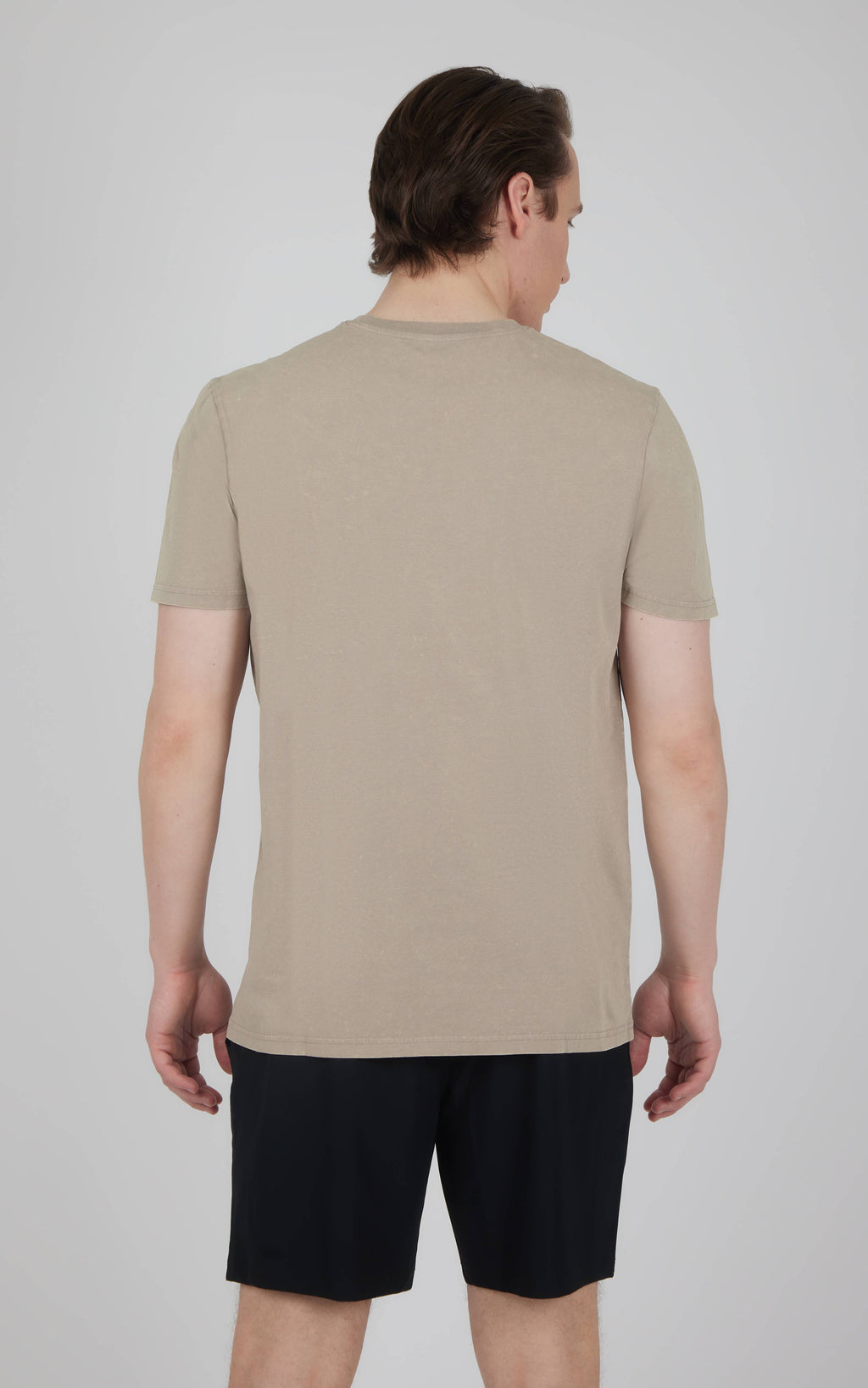 Men's Acid Washing Short Sleeve Crew Neck T shirt