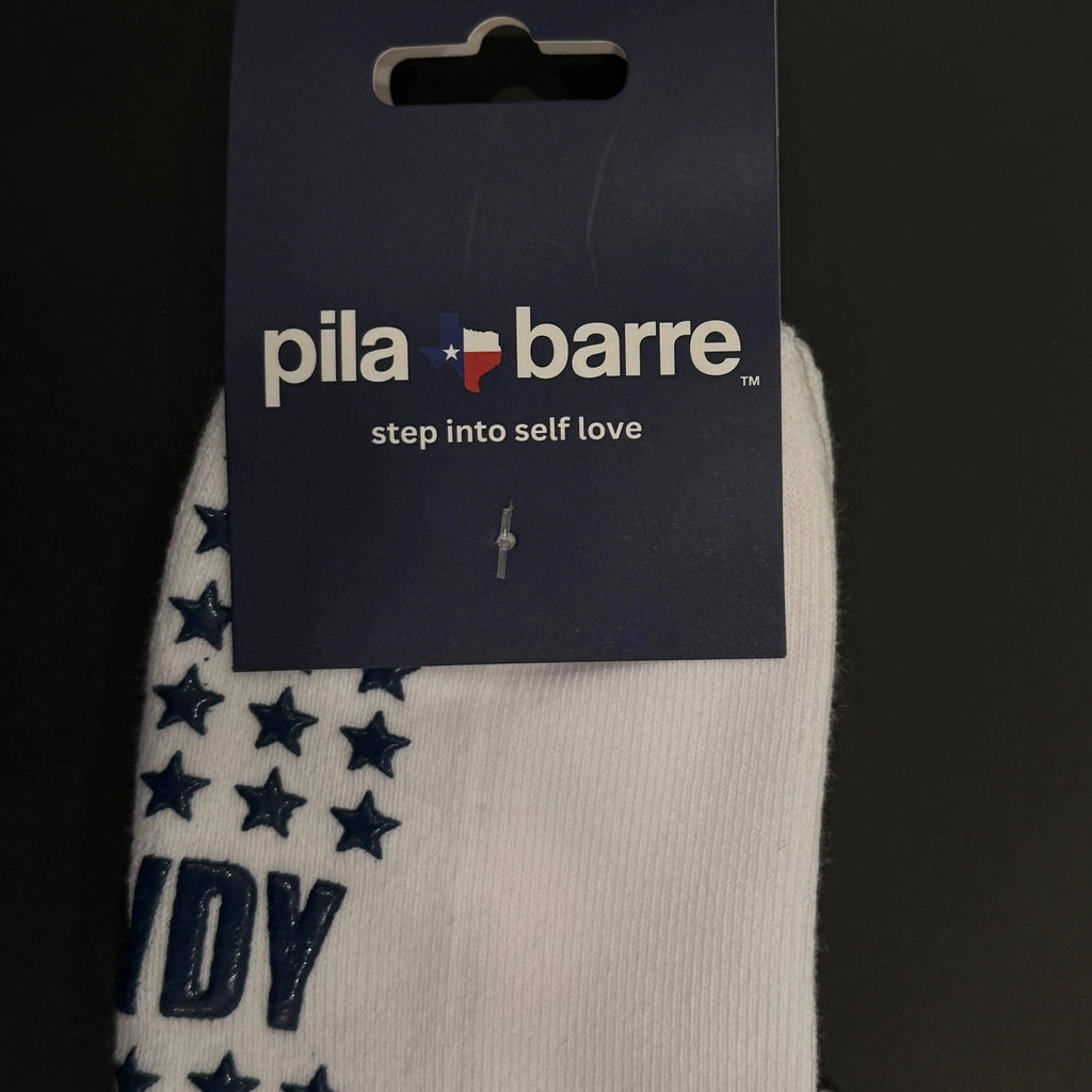 Texas Flag Grip Socks