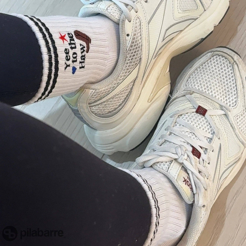 Yee To The Haw Grip Socks