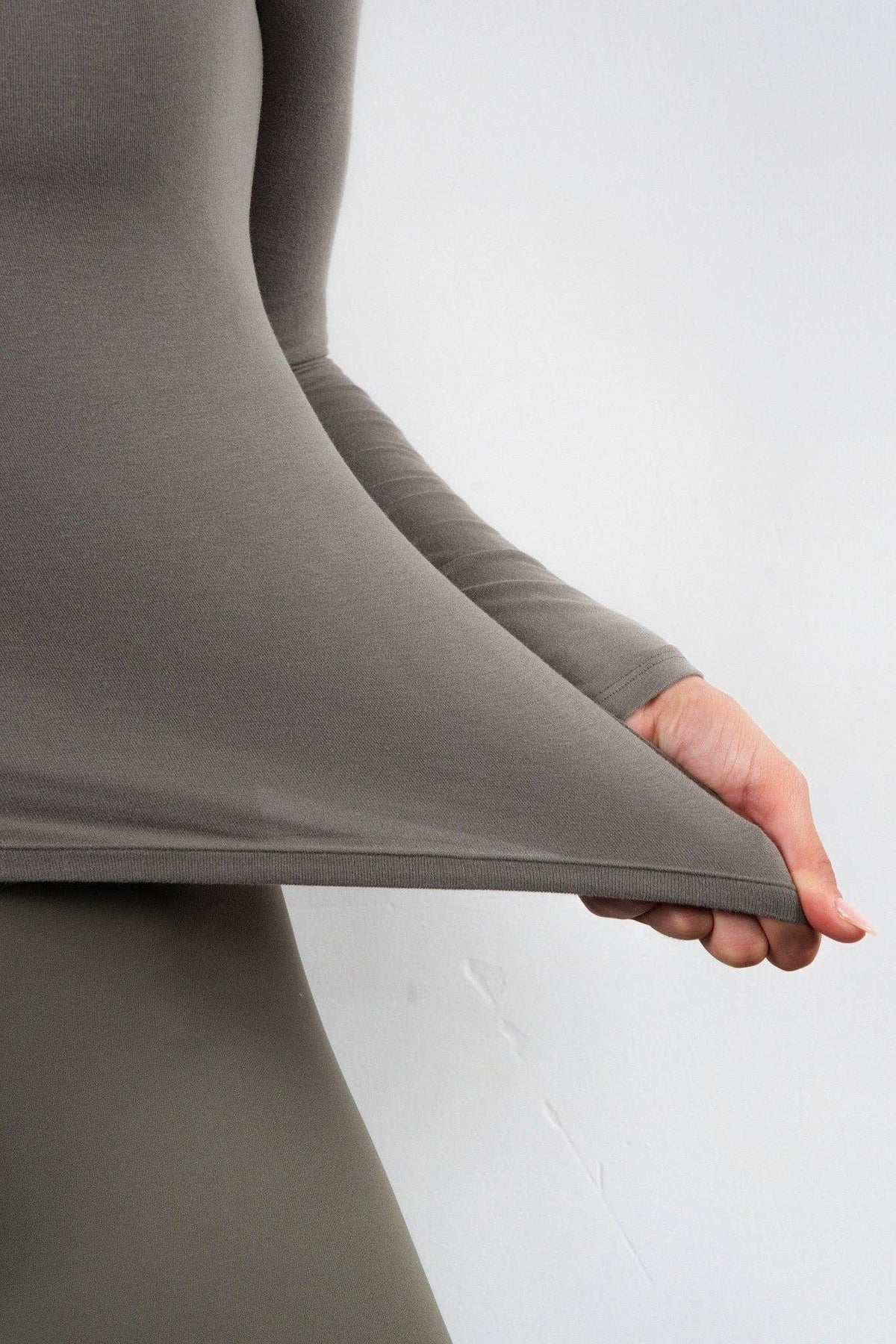 Vitality Basis® Crew Long Sleeve - Vetiver