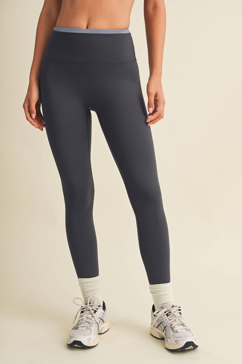 Contrast Binding Legging