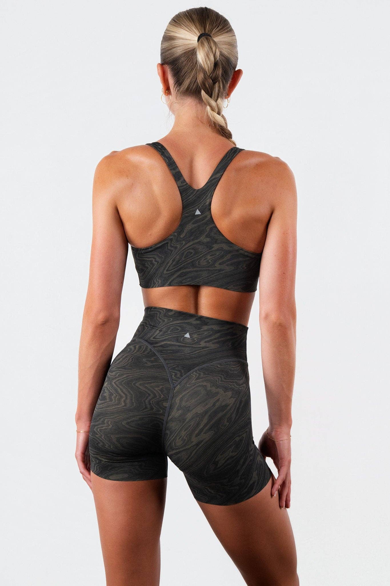 Vitality Pulse® Zip Bra - Woodgrain
