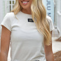 BABY DOLL TOP-IVORY