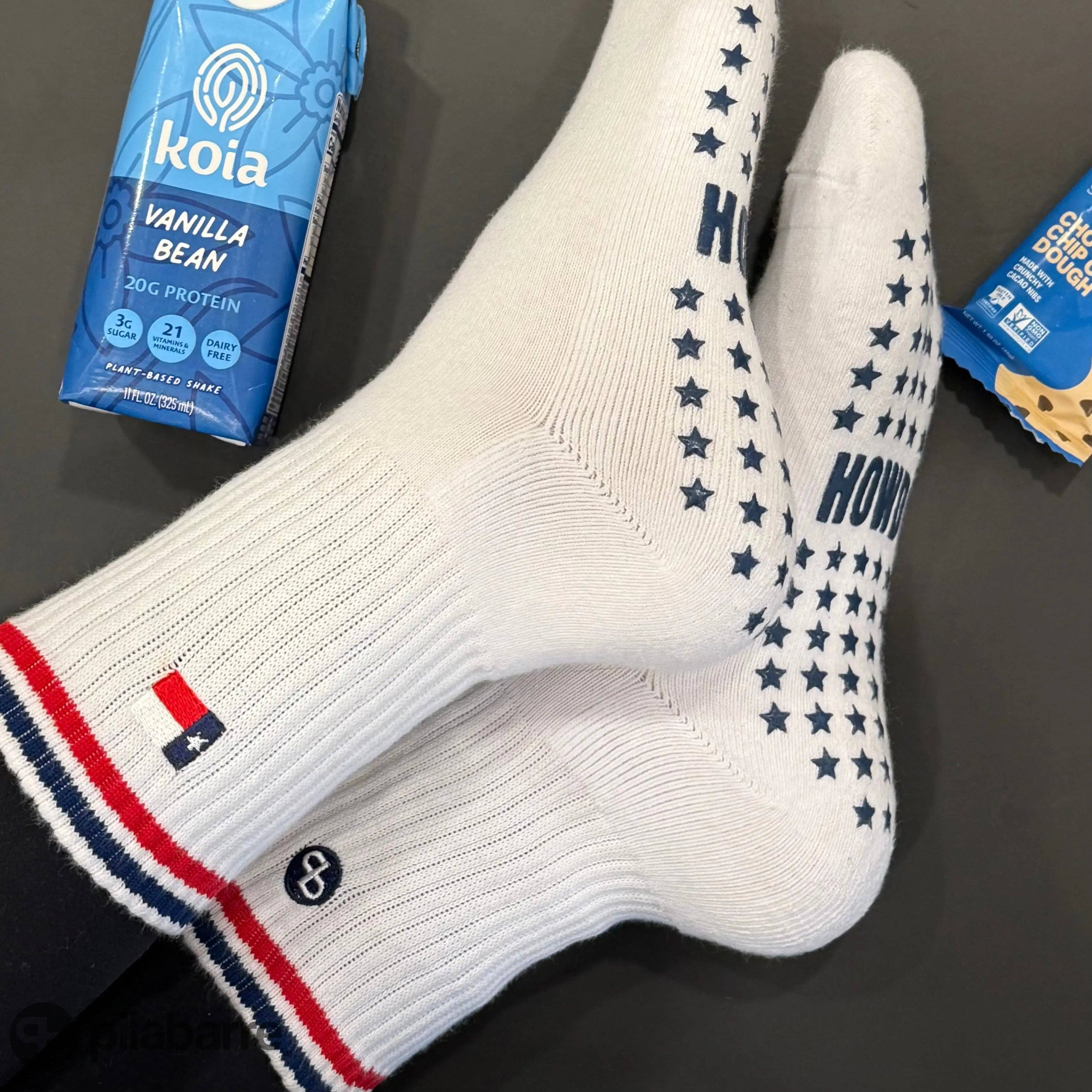 Texas Flag Grip Socks