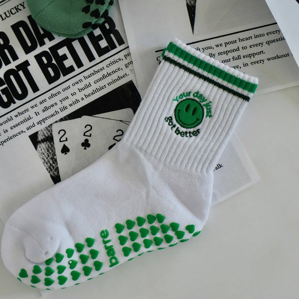 Your Day Just Got Better Grip Socks