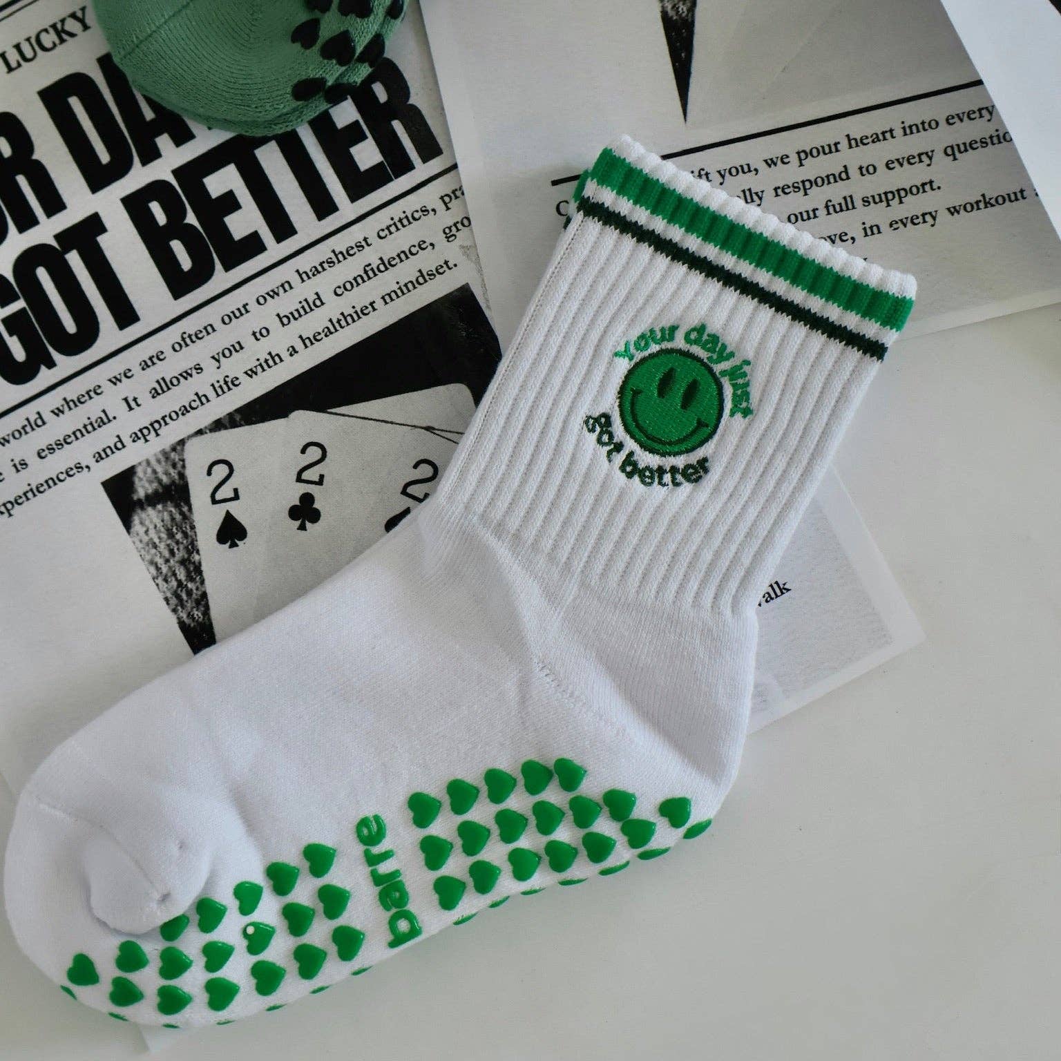 Your Day Just Got Better Grip Socks