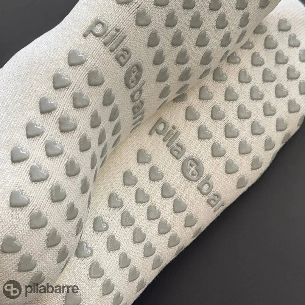 Cream Low Grip Socks Cream