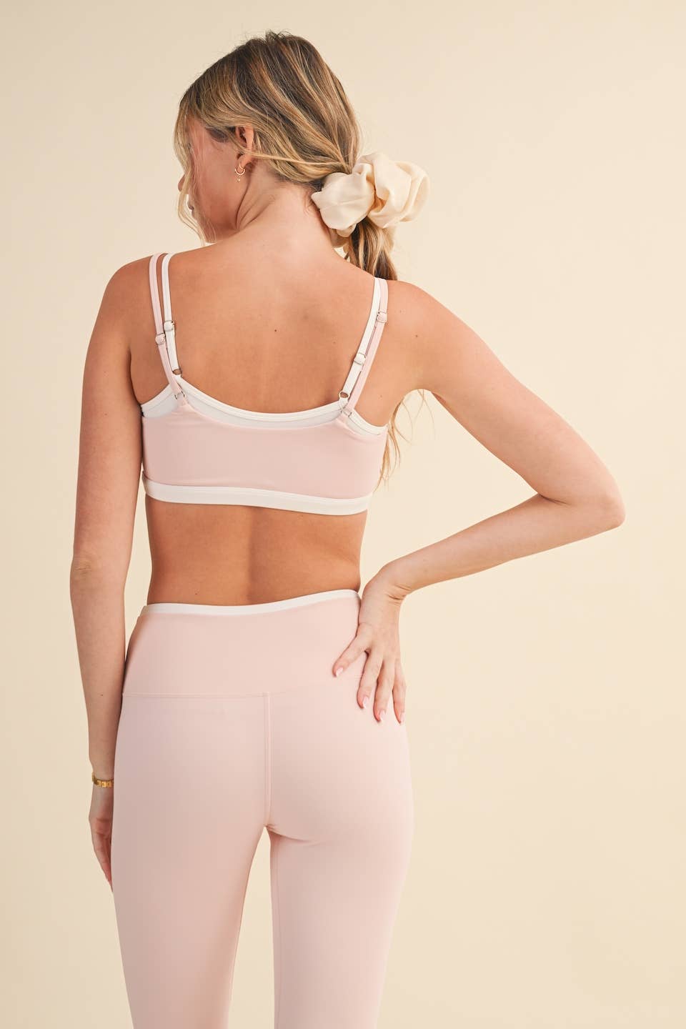 Hot Pink Double Layered Sports Bra