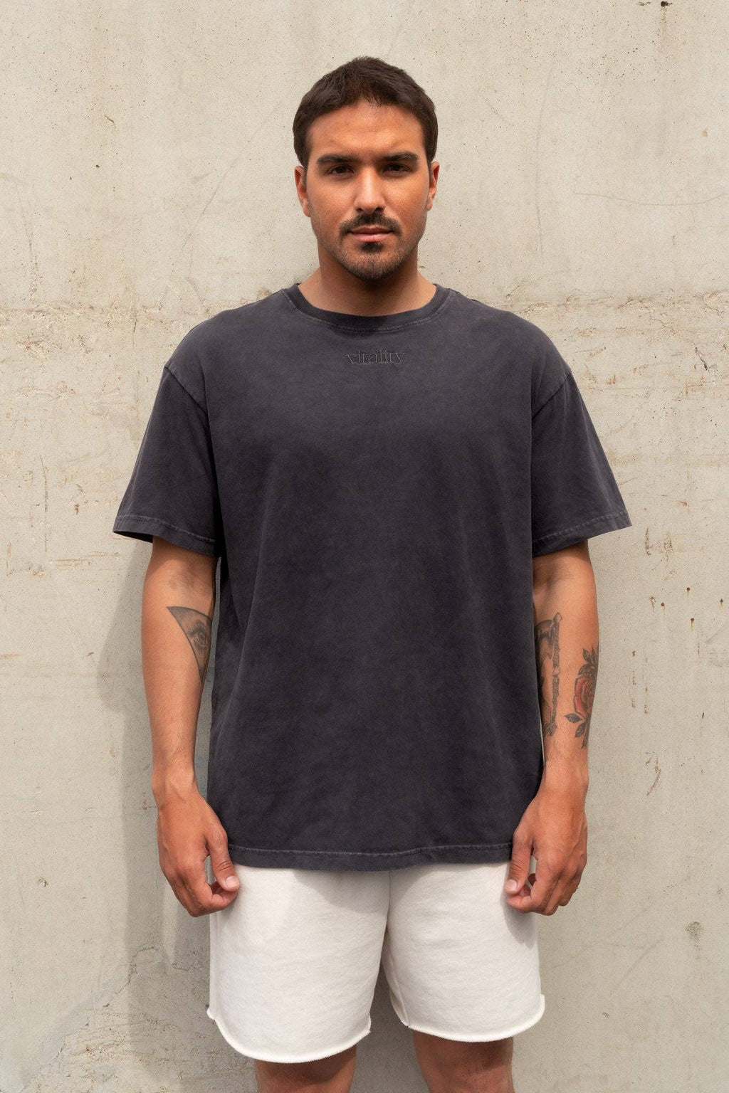 Vitality Retro® Uni Tee - Iron Washed