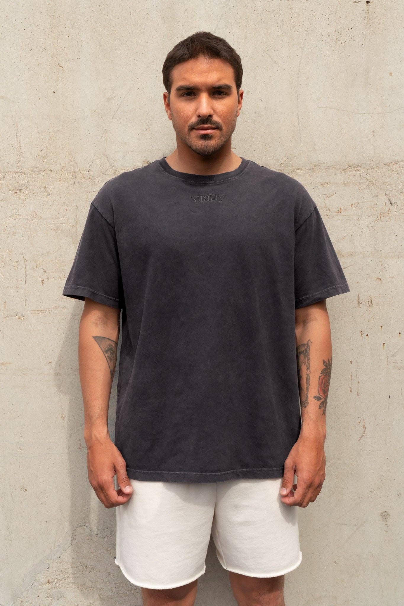Vitality Retro® Uni Tee - Iron Washed