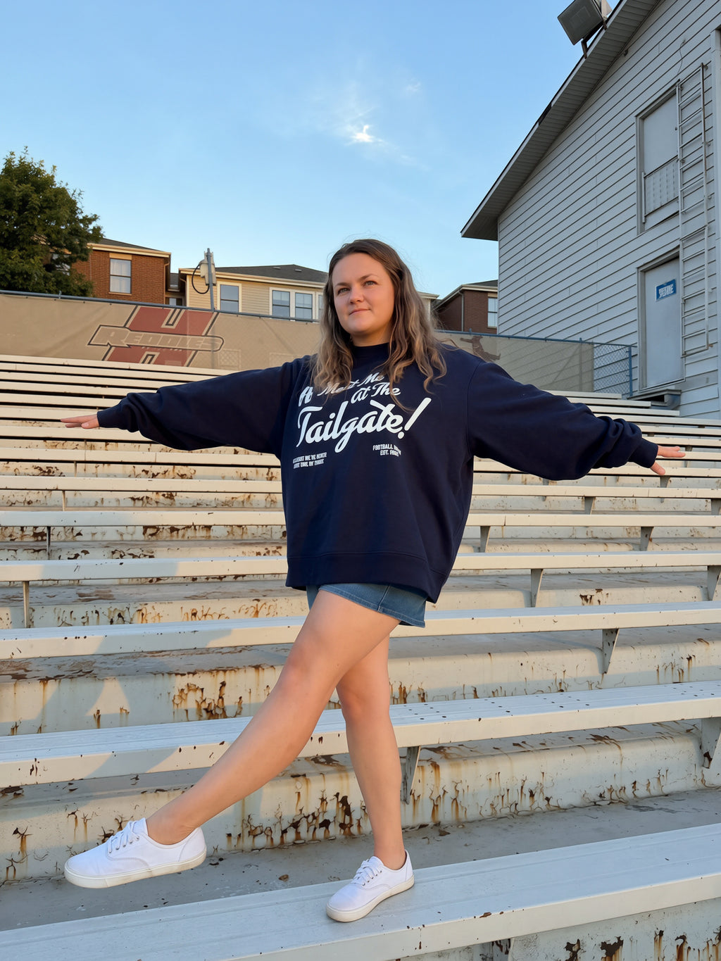 MEET ME AT THE TAILGATE MOCKNECK