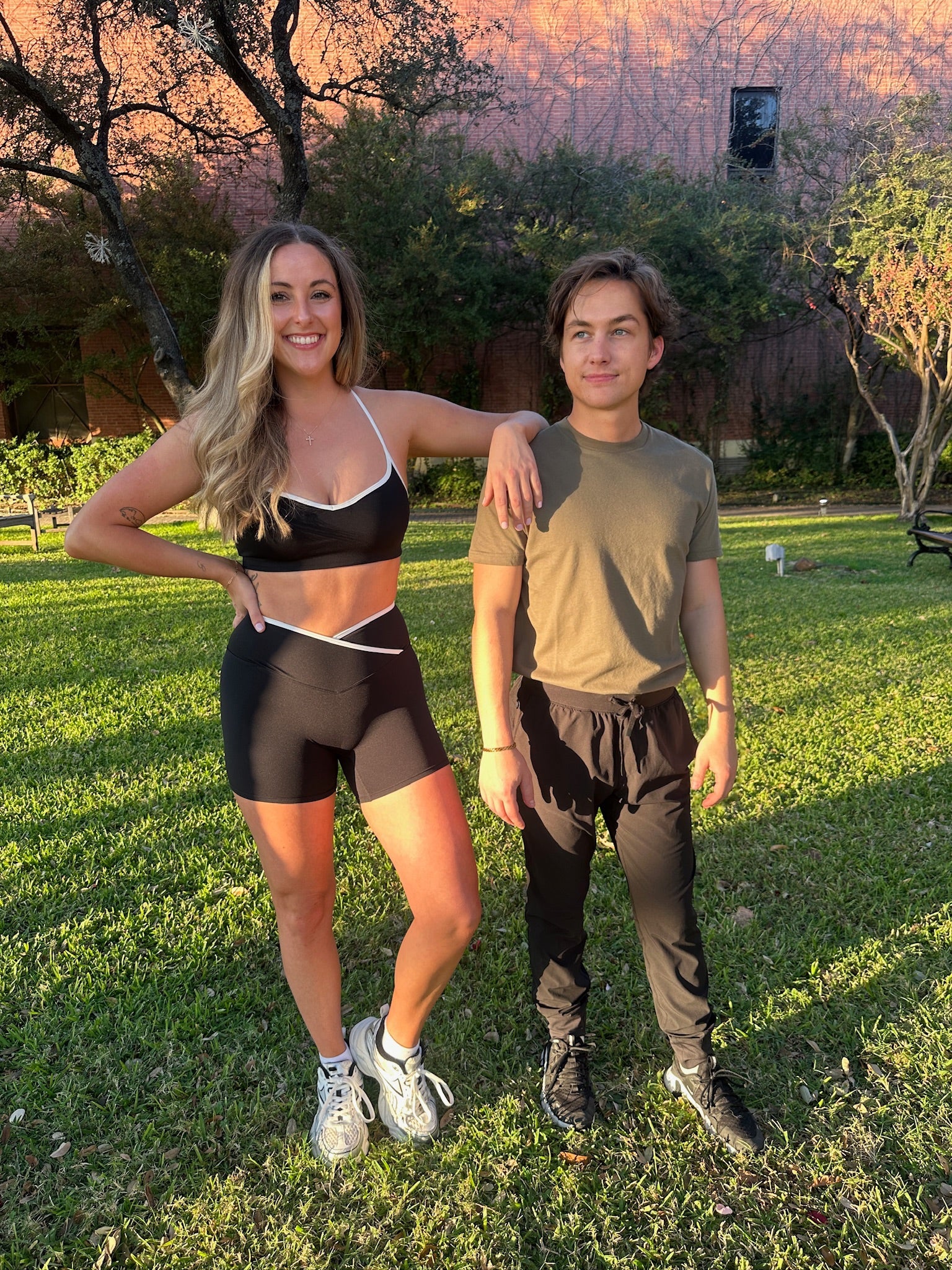 Black Active Training Joggers