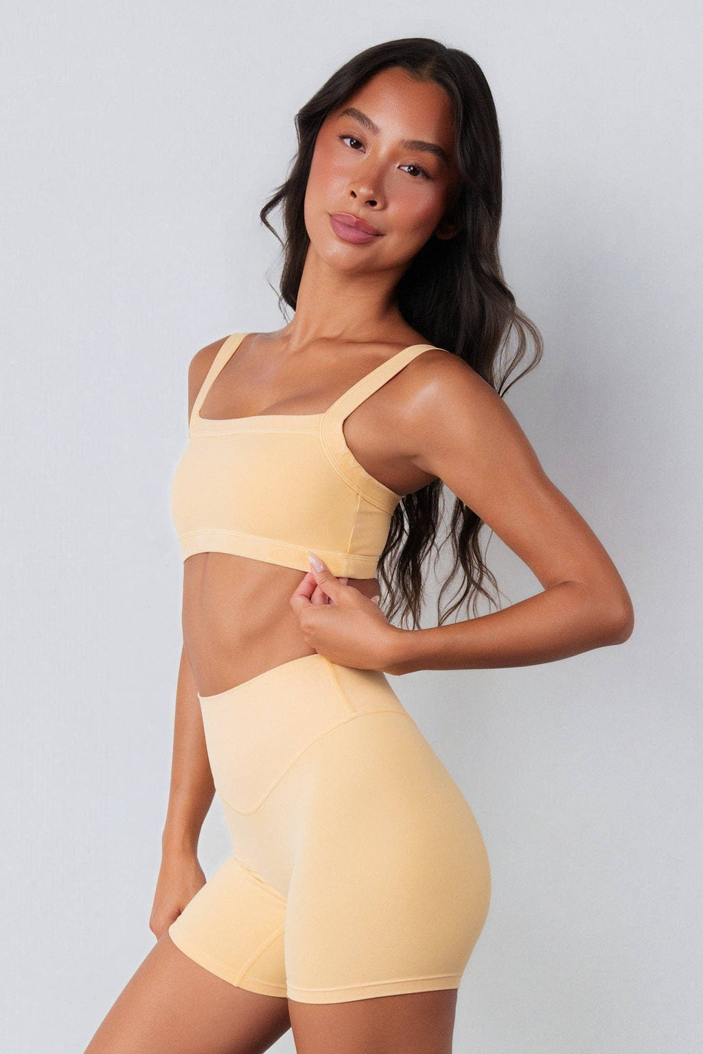 Cloud II™ Square Bra - Mango Washed