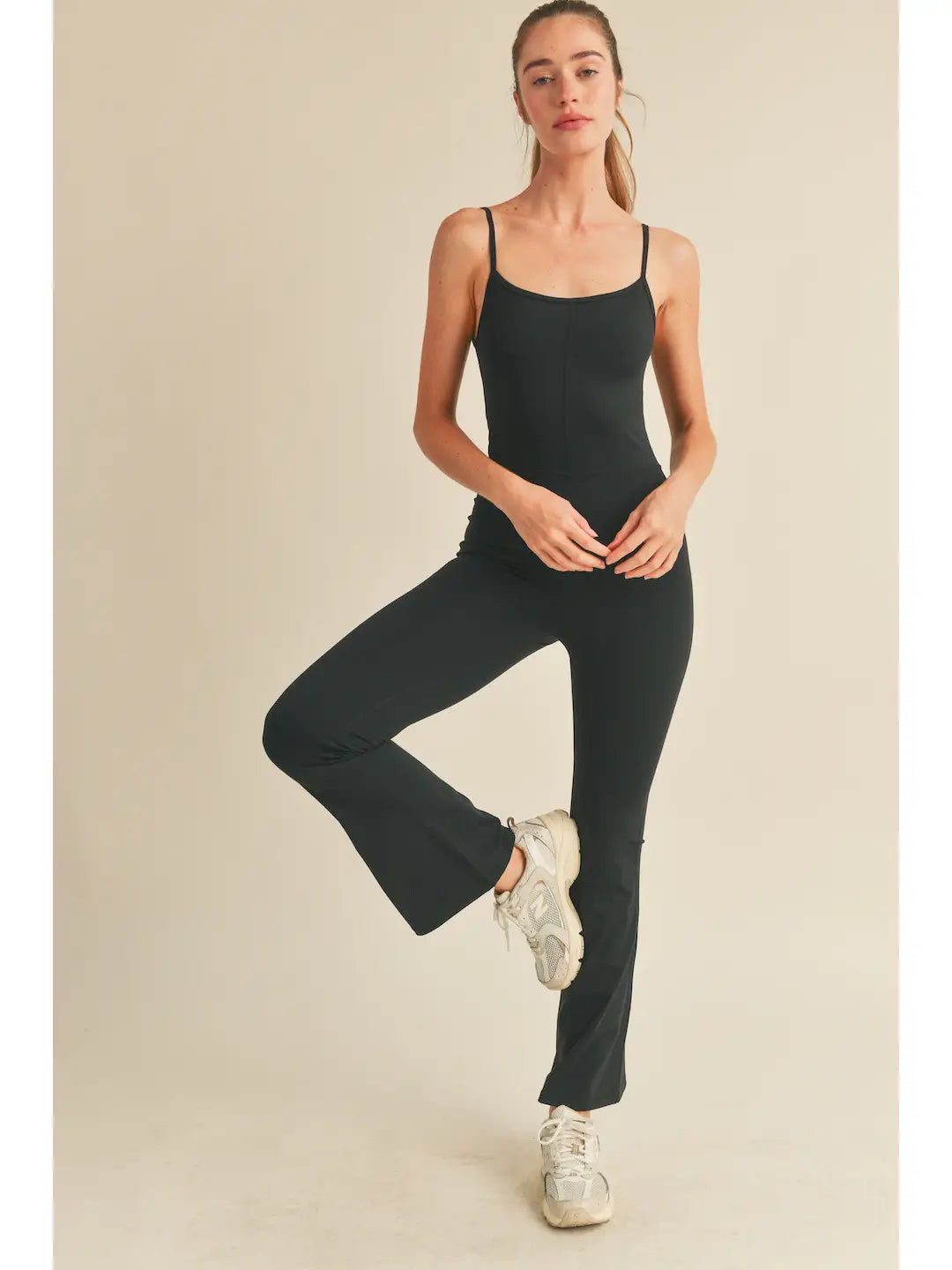 Performance Flared Leg Jumpsuit