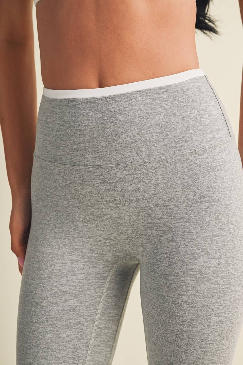 Contrast Binding Legging