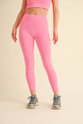 Hot Pink High-Rise Leggings