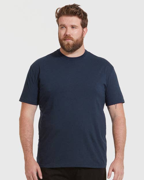 Short Sleeve T-Shirt | Crew Neck | Navy