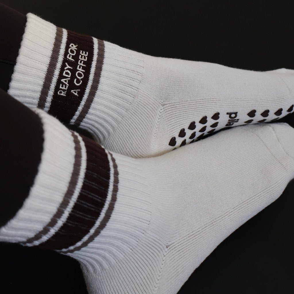 Ready for a Coffee Grip Socks