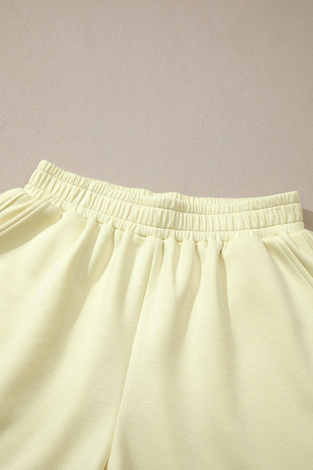Butter Yellow Tee & Shorts Set