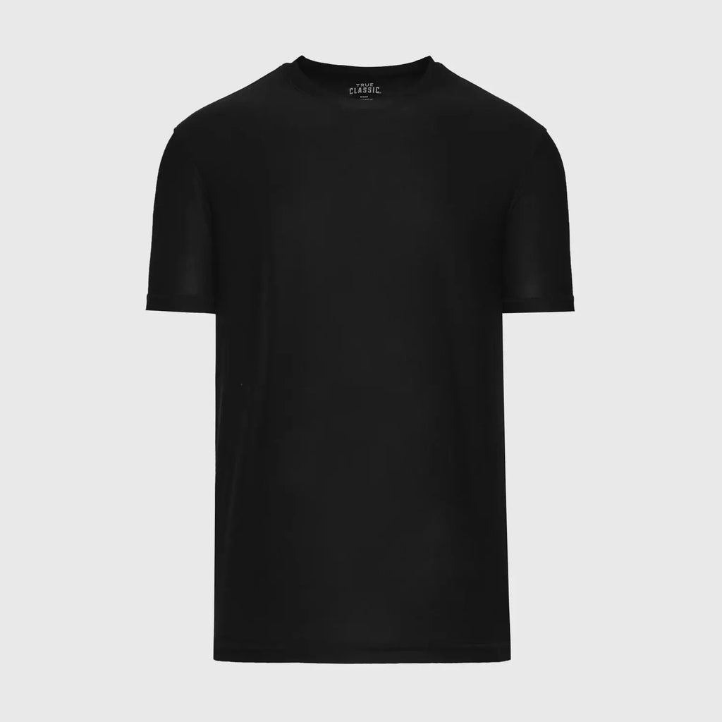 Short Sleeve T-Shirt | Active | Crew Neck | Black