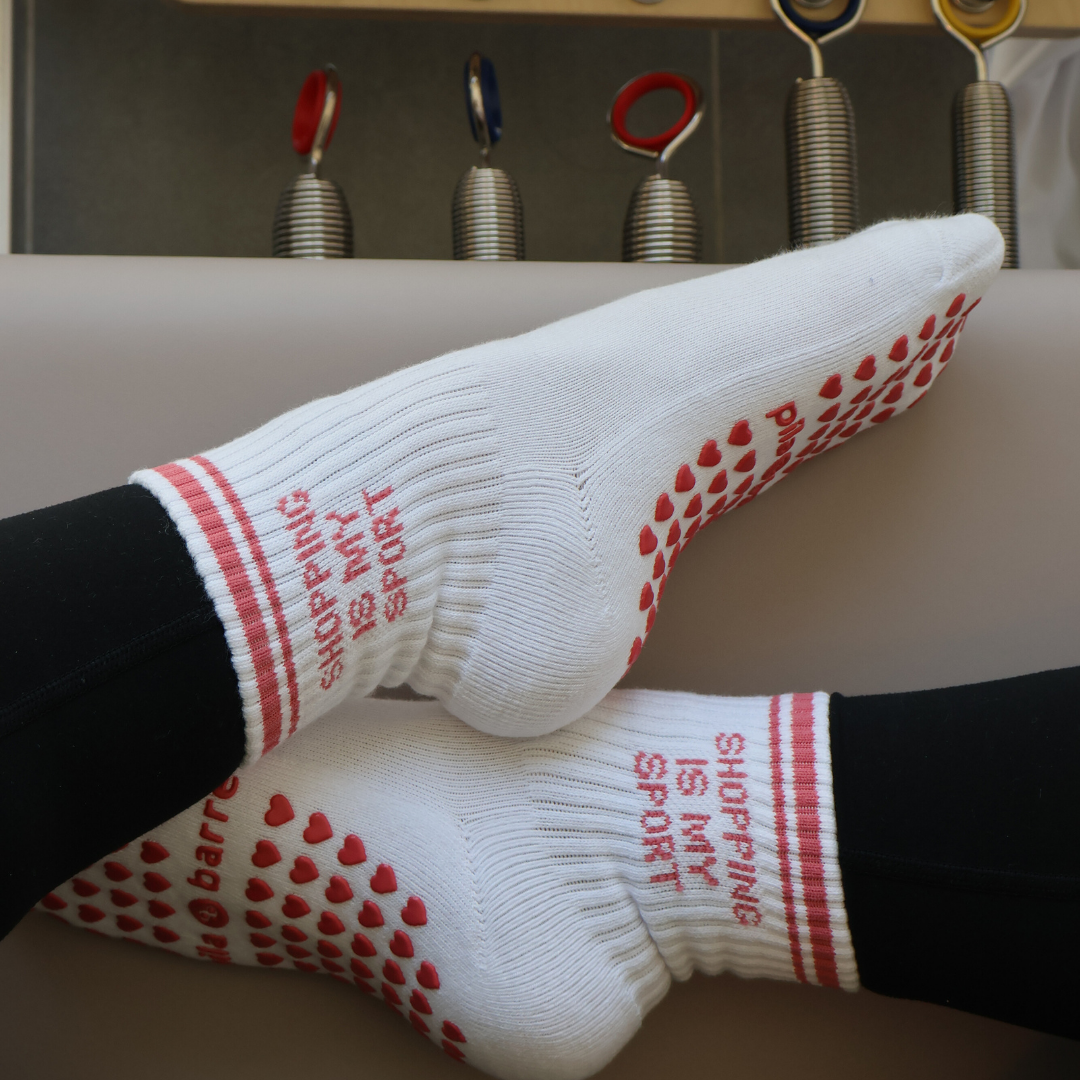 Shopping Is My Sport Grip Sock