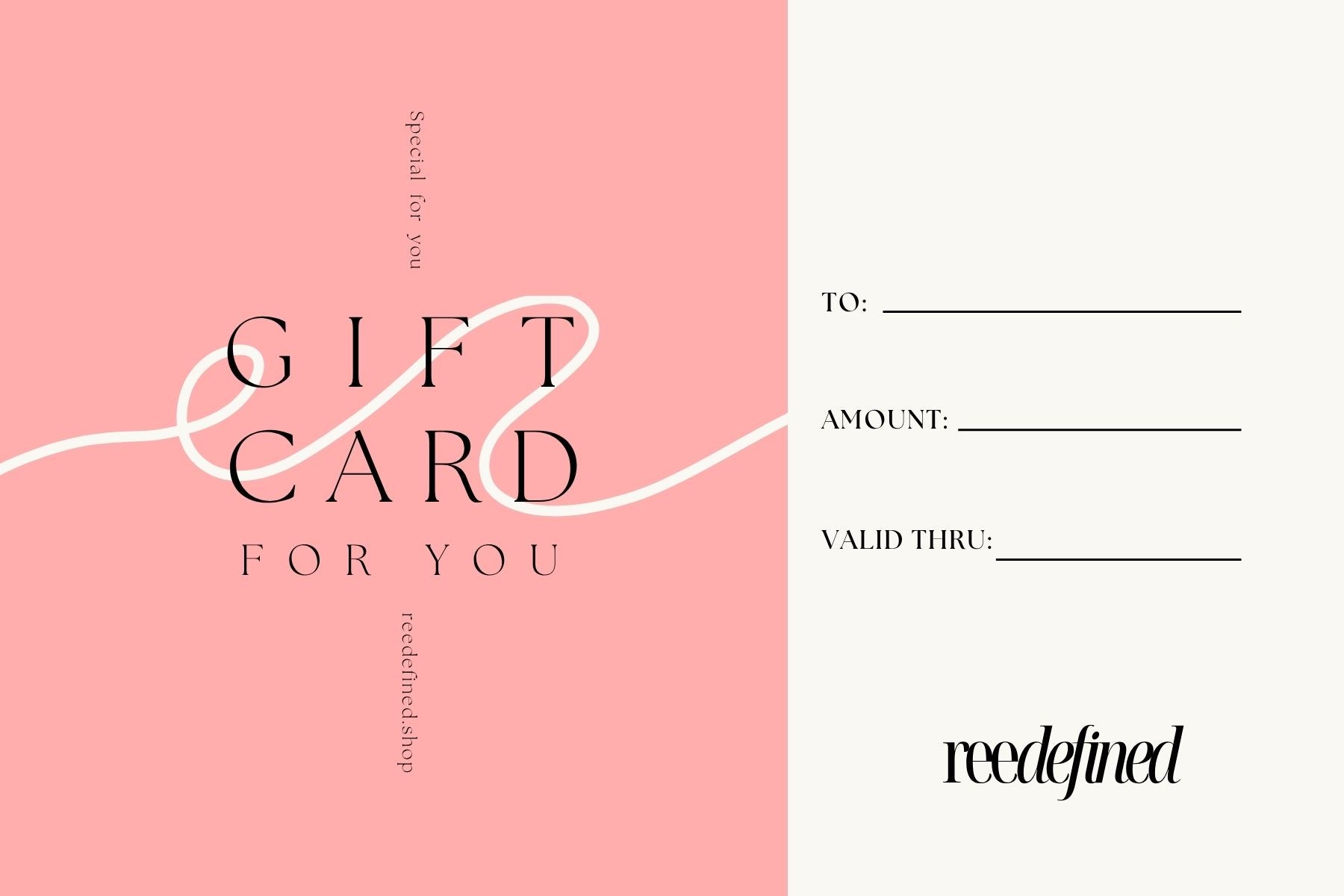 reedefined gift card